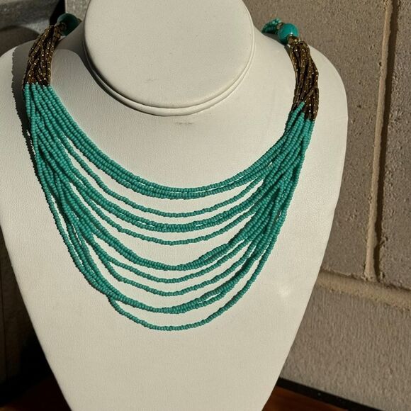 STATEMENT NECKLACE ZUMA - Picture 3 of 4